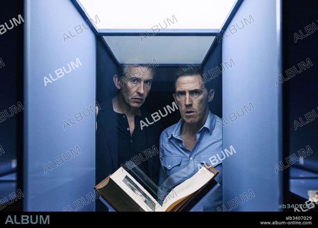 ROB BRYDON and STEVE COOGAN in THE TRIP TO SPAIN, 2017, directed by MICHAEL WINTERBOTTOM. Copyright REVOLUTION FILMS.