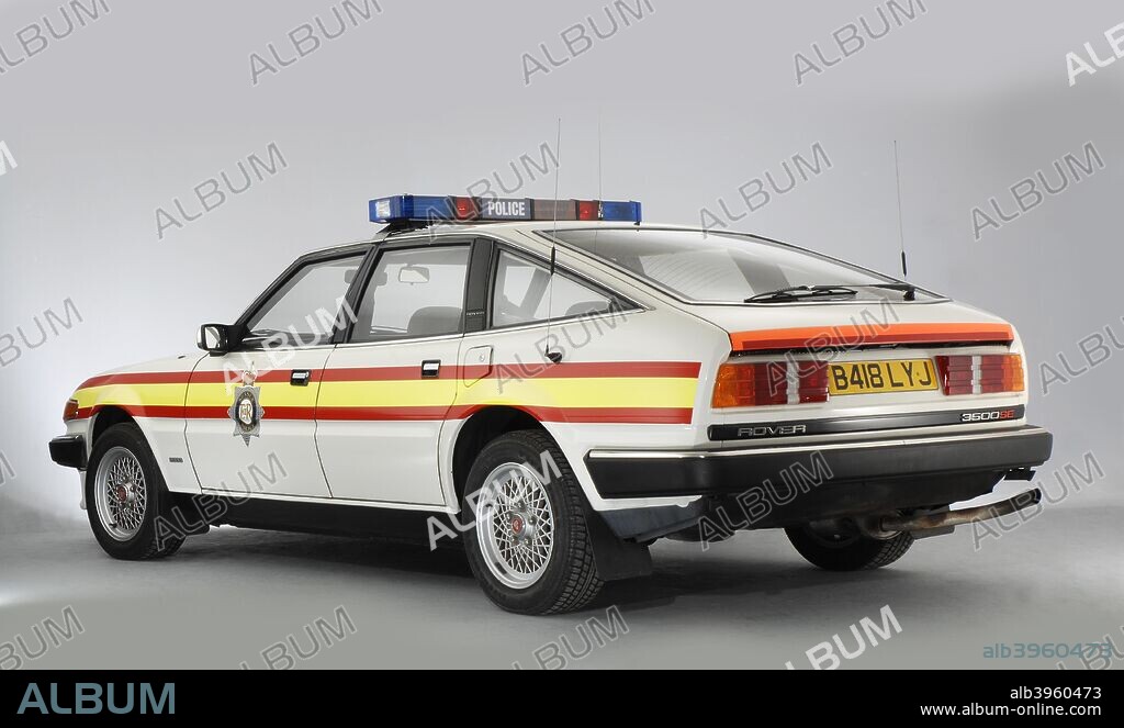 1984 Rover SD1 Police patrol car.