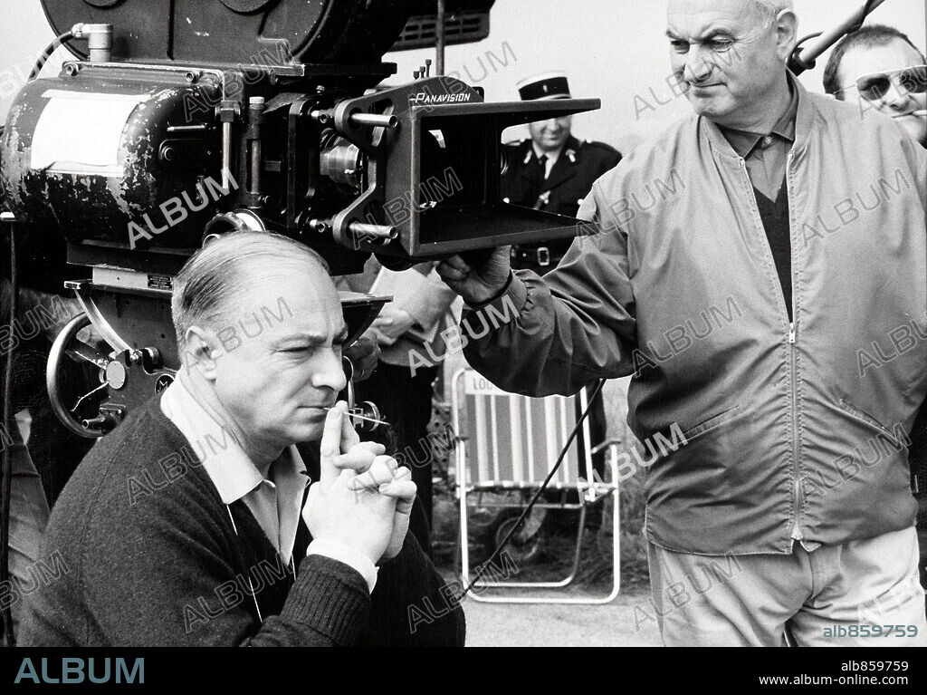 GERARD OURY en LA GRAN JUERGA, 1966 (LA GRANDE VADROUILLE), dirigida por GERARD OURY. Copyright LES FILMS CORONA.