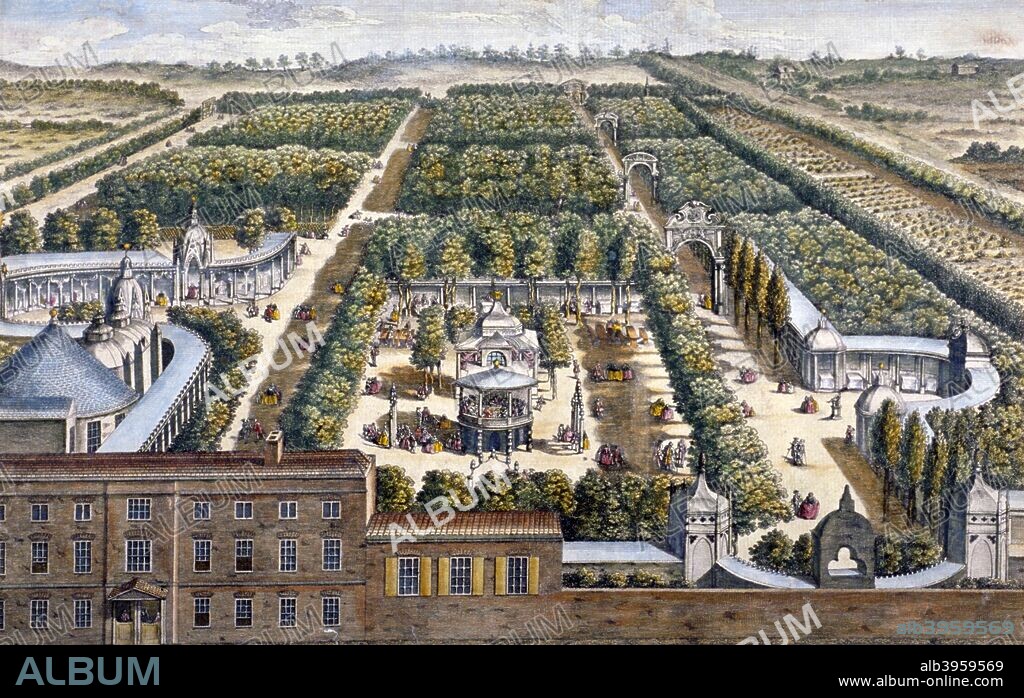 Vauxhall Gardens, Lambeth, London, 1751.