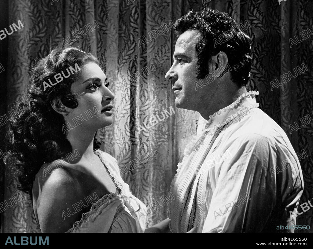 MIKAELA in LA ROSA ROJA, 1960, directed by CARLOS SERRANO DE OSMA. Copyright VISOR FILMS.
