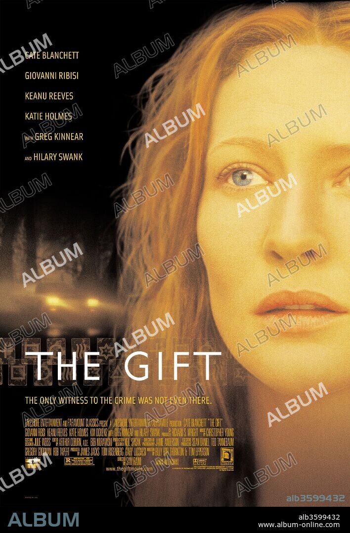 CATE BLANCHETT en PREMONICIÓN, 2000 (THE GIFT), dirigida por SAM RAIMI. Copyright LAKESHORE ENTERTAINMENT.