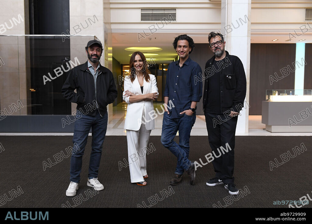 Sitges, 10/10/2021. Entrevista a Paco Plaza, Rodrigo Sorogoye, Rodrigo Cortés y Paula Ortiz, directores de cine, en el Festival Internacional Fantástico. Foto: Pep Dalmau. ARCHDC.