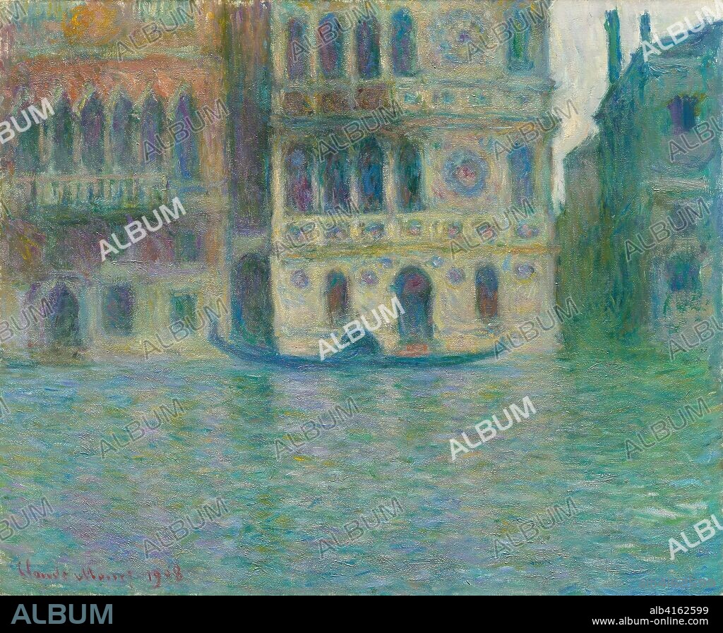 Venice, Palazzo Dario. Claude Monet; French, 1840-1926. Date: 1908. Dimensions: 66.2 × 81.8 cm (26 1/16 × 32 3/16 in.). Oil on canvas. Origin: France.