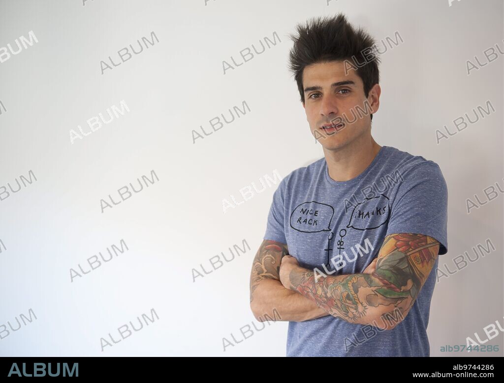 Las Matas (Madrid), 02/11/2012. Interview with Álvaro Benito, singer of the group Pignoise and former Real Madrid player. ABC columnist. Photo: De San Bernardo ARCHDC.