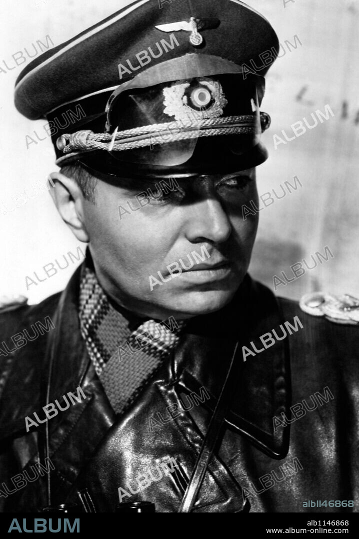 JAMES MASON in DESERT FOX: THE DESERT FOX: THE STORY OF ROMMEL, 1951, directed by HENRY HATHAWAY. Copyright 20TH CENTURY FOX.