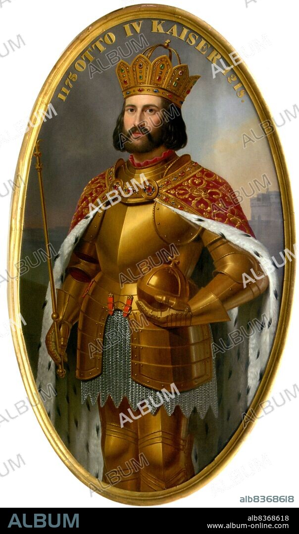 Otto IV (1175-1218) was the third son of the rebellious Duke Henry the Lion, as well as being the nephew and foster son of King Richard Lionheart of England. He was born and raised in England by Richard, and therefore many consider him the first foreign king of Germany. When Emperor Henry VI died in 1197, some of the princes opposed to the Staufen dynasty elected Otto as anti-king in 1198.<br/><br/>. Otto's election sparked a civil war between himself and Philip of Swabia, brother of Emperor Henry and true claimant to the crown of Germany. Otto's forces were initially victorious, but his situation eventually worsened and by 1207, Philip had all but won. His sudden murder a year later changed things considerably however, with Otto quickly becoming the recognised King of Germany, King of Italy and Holy Roman Emperor by 1209.