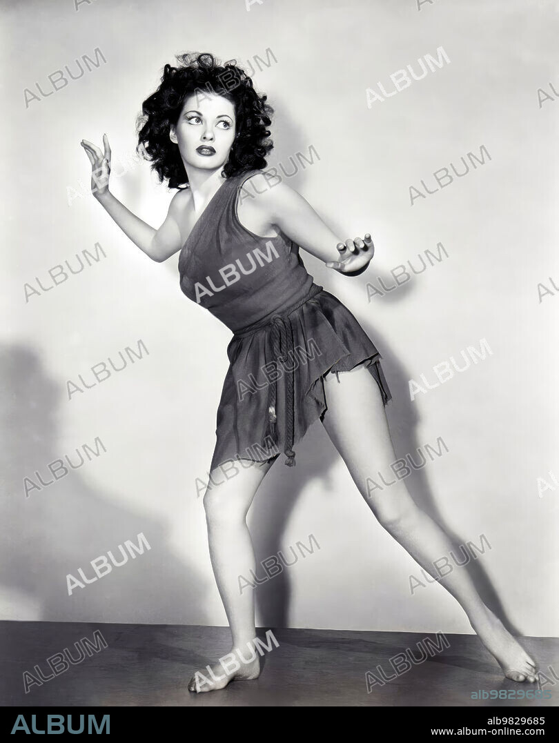 YVONNE DE CARLO in SONG OF SCHEHEREZADE, 1947, unter der Regie von WALTER REISCH. Copyright UNIVERSAL INTERNATIONAL.