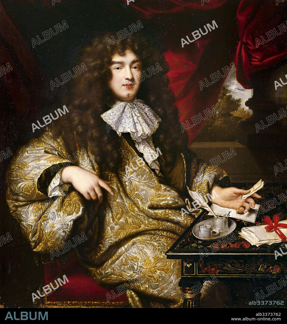 JEAN MARC NATTIER. Jean-Baptiste Colbert, Marquis de Seignelay.