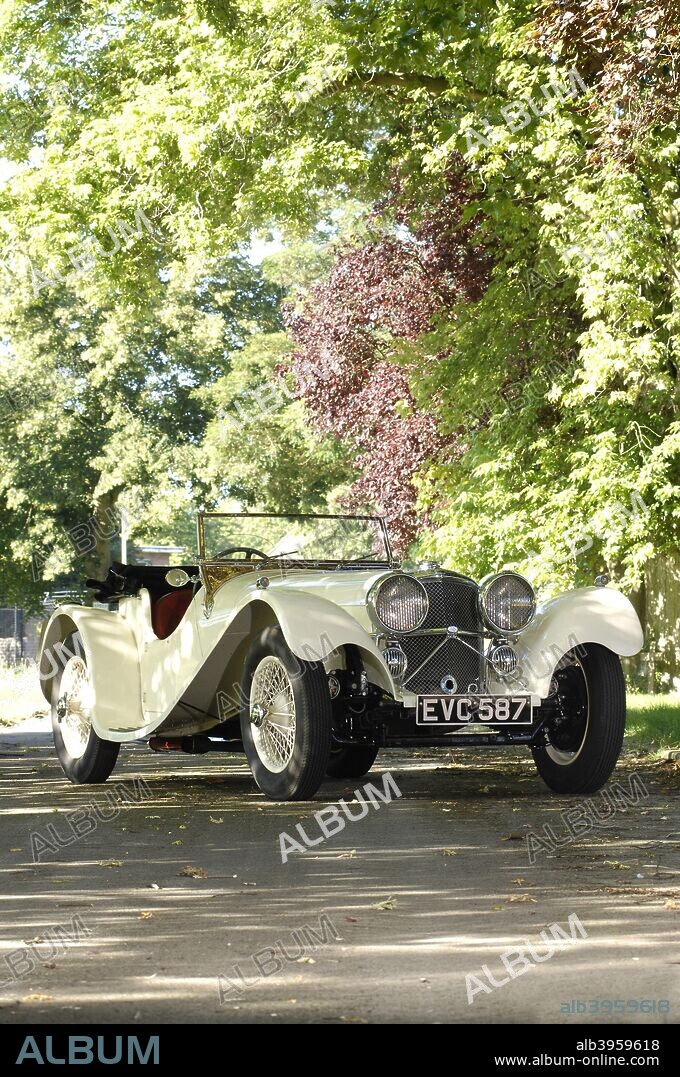 1940 SS100 Jaguar Roadster.
