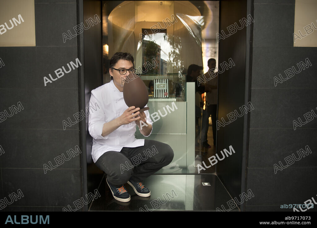 Madrid, 11/06/2018. Entrevista al repostero Oriol Balaguer en la Boutique de Oriol Balaguer. Foto: Maya Balanya. ARCHDC.
