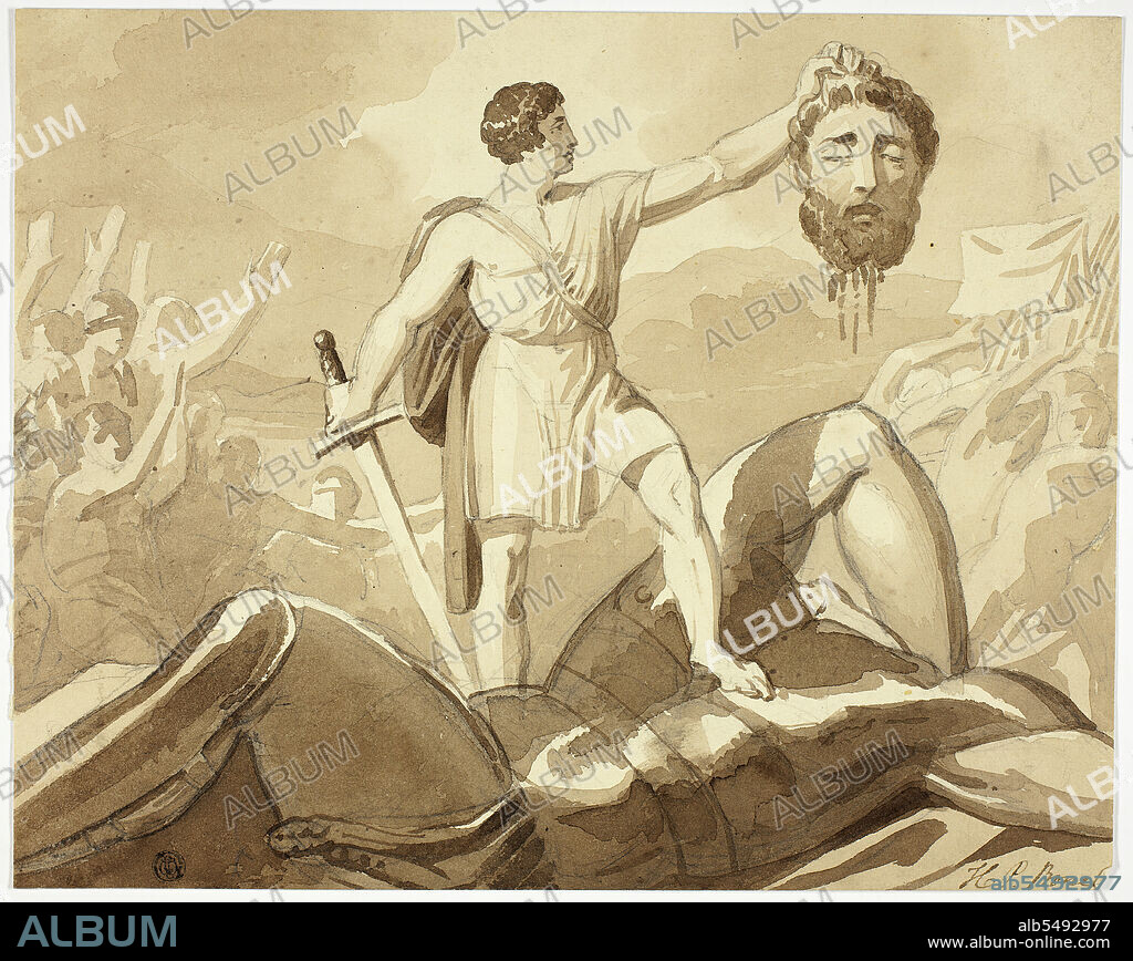 HENRY PIERCE BONE. David and Goliath, n.d.