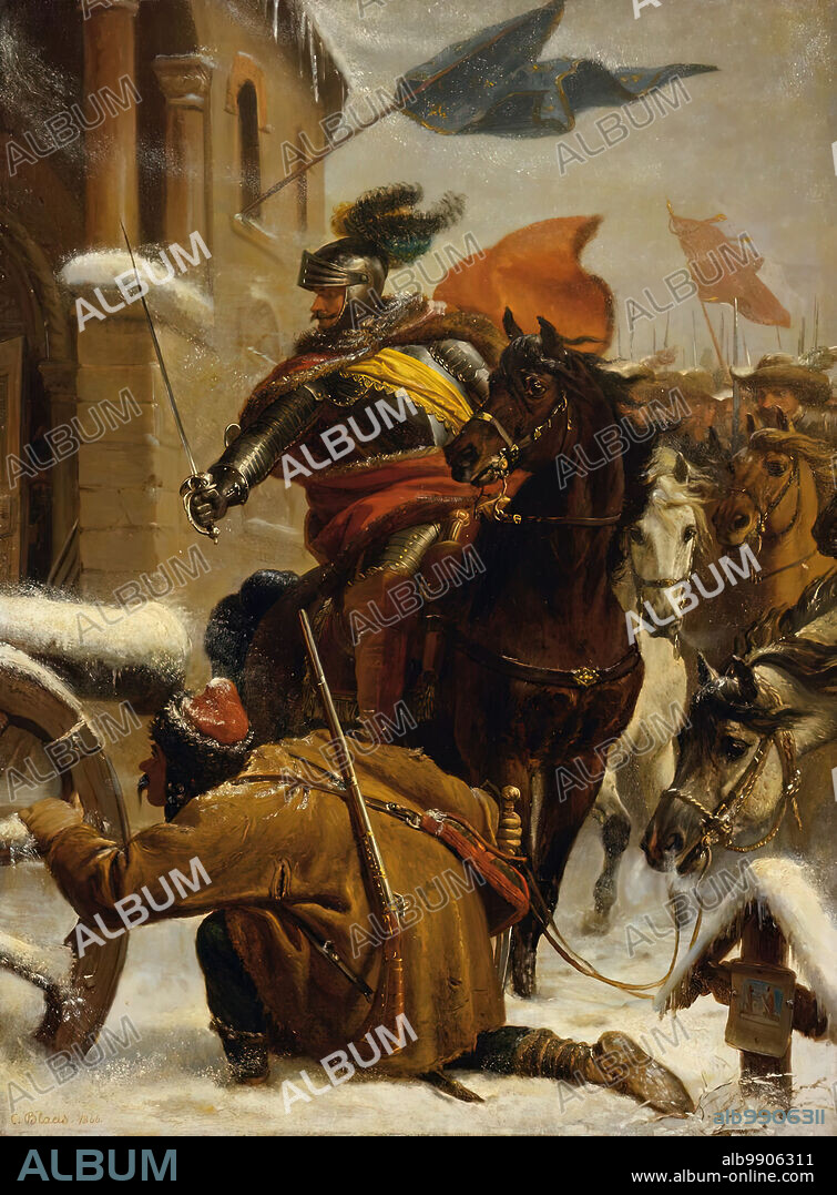 CARL VON BLAAS. Johann de Werth 's raid on Tuttlingen in 1643, 1866.