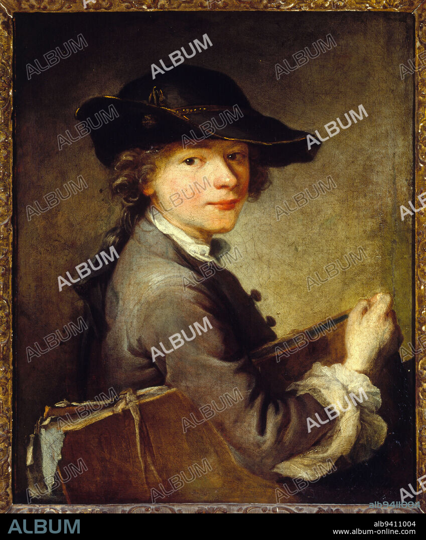 Carle Vernet (1758-1836), Lépicié, Nicolas-Bernard, Painter, About 1769, 3rd quarter of the 18th century, Petit Palais Rez-de-Jardin Room 11, Painting, Painting in oil, Height: 56 cm, Width: 44 cm, Dimensions - Frame:, Height: 77 cm, Width: 67 cm, Depth: 8 cm.