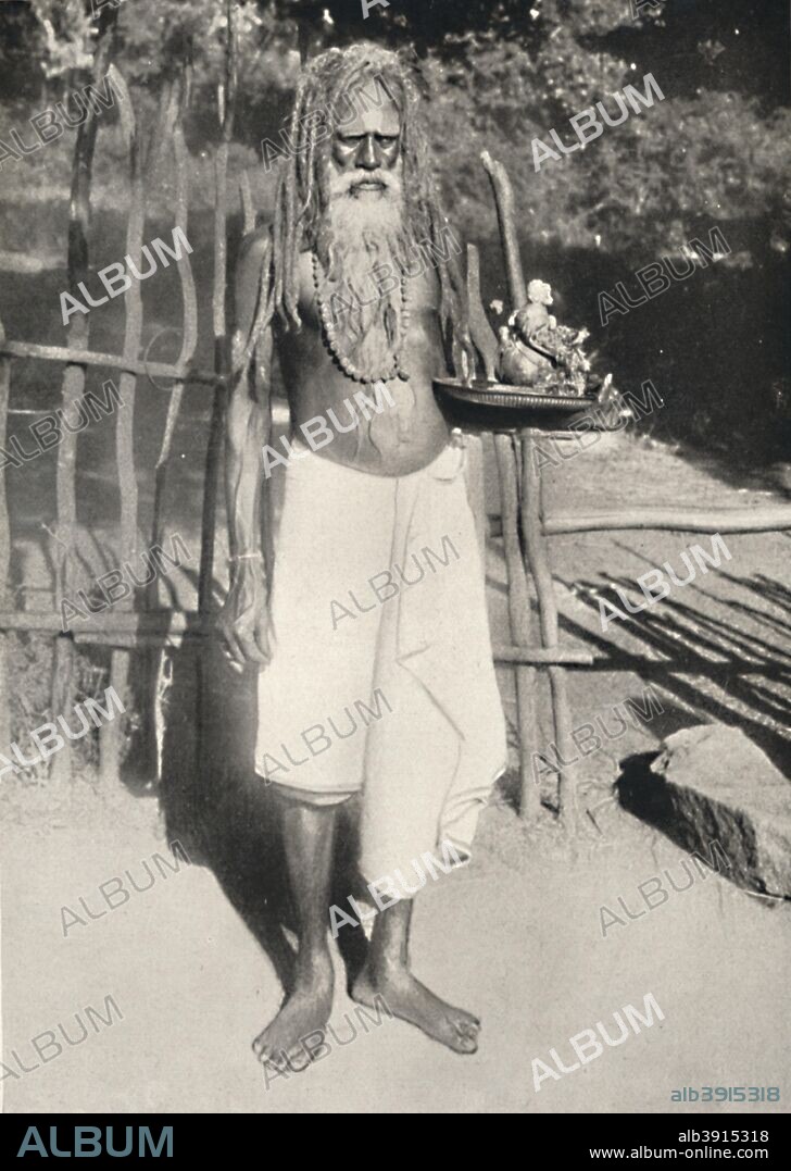 'Hindu-Busser (Asket)', 1926. Hindu ascetic. From Der Indische Kulturkreis in Einzeldarstellungen. [Georg Muller, Munich, 1926].