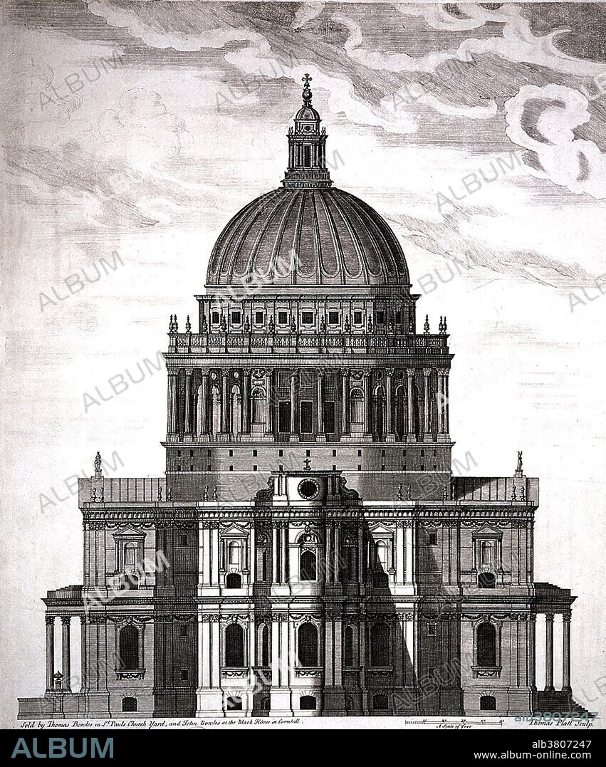 St. Paul's Drawn By Christopher Wren