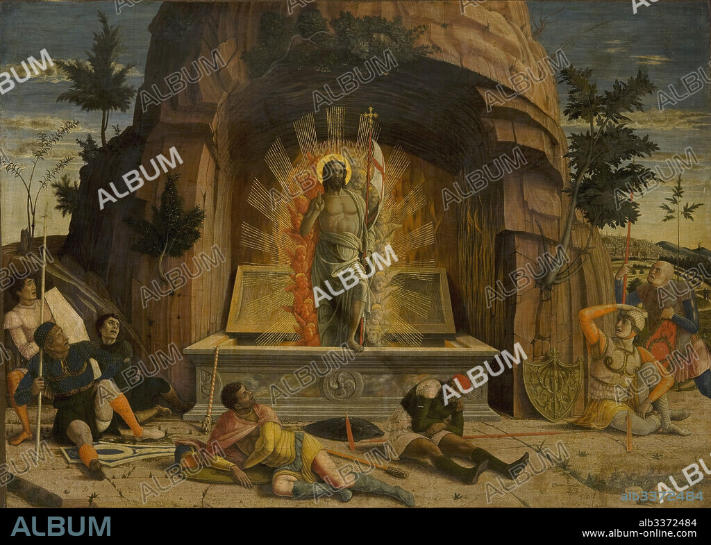 ANDREA MANTEGNA. The Resurrection.