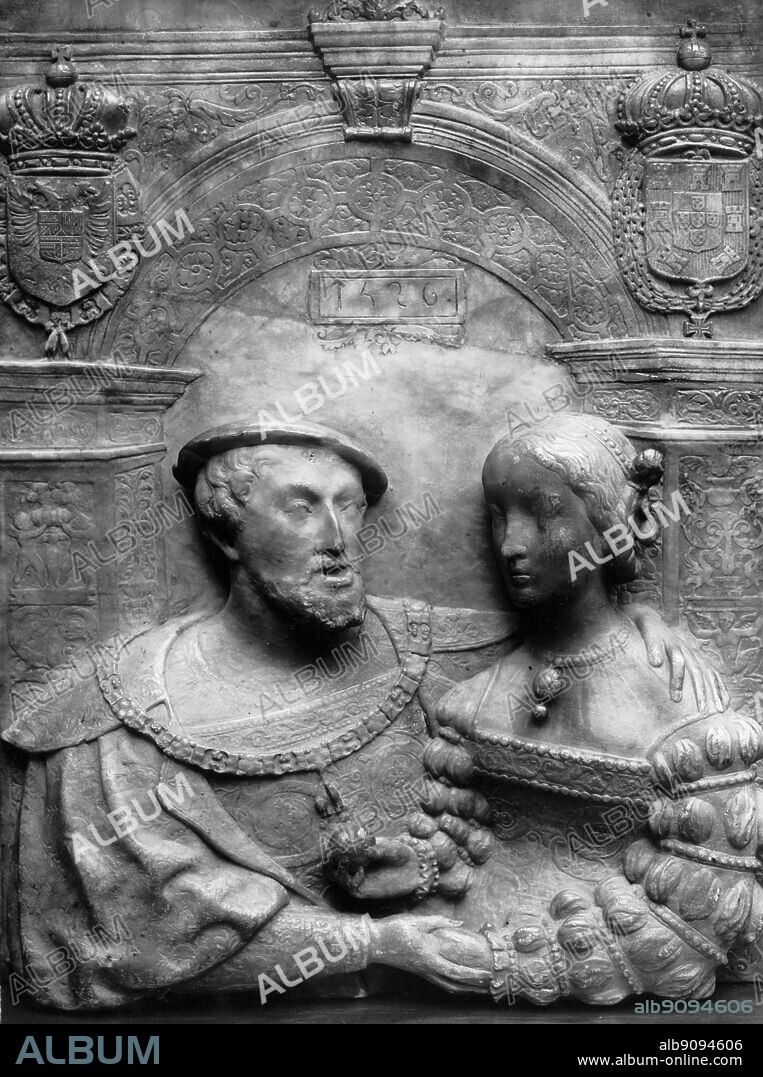 Jean Mone. Emperor Charles V and Isabella of Portugal 1526.