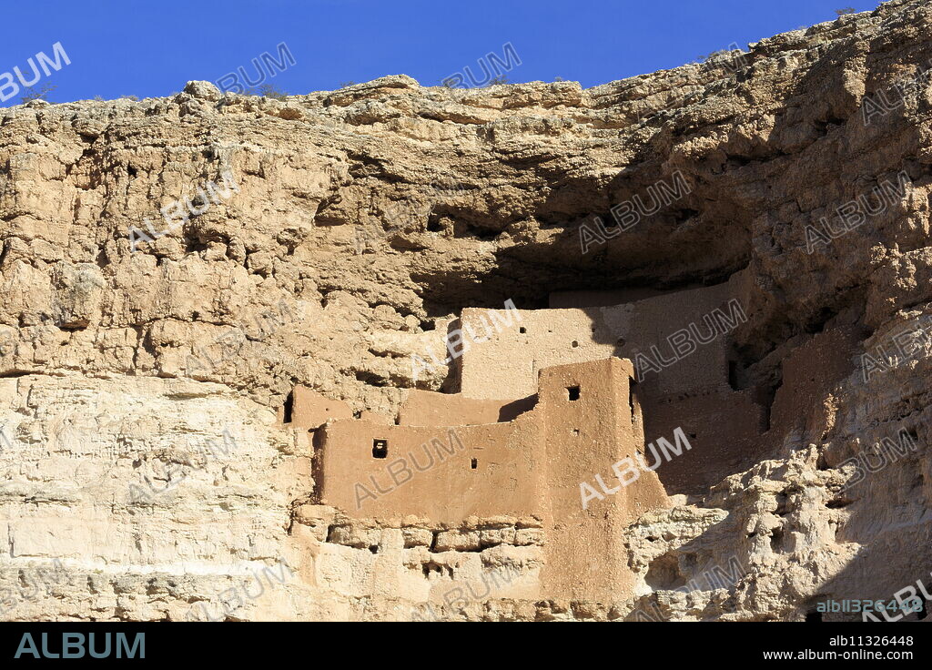 Montezuma Castle National Monument, Camp Verde, Arizona, United States of America, North America.