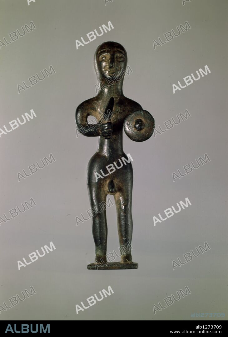 Arte Edad Antigua. Exvoto Ibérico. Bronce. 400-101 a.c.