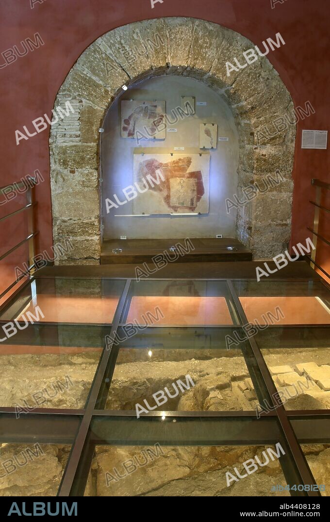 Archaeological site "La Casa del Obispo" - from the 8th century BC to 17th century , Cadiz, Region of Andalusia, Spain, Europe.