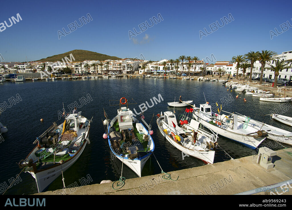 Puerto de Fornells. Bahia de Fornells.Menorca.Illes Balears.España.