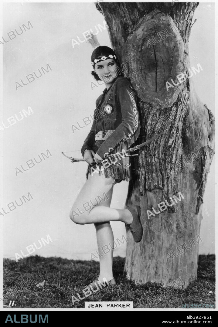 Jean Parker, American film actress, c1938.  Among Parker's (1915-2005) films are titles such as 'The Ghost Goes West' (1935, with Robert Donat), 'Sequoia' (1934), 'Little Women' (1933, with Katharine Hepburn) and 'Operator 13' (1934, with Marion Davies). Cigarette card from 'Modern Beauties', 3rd series, issued by the British-American Tobacco Company.