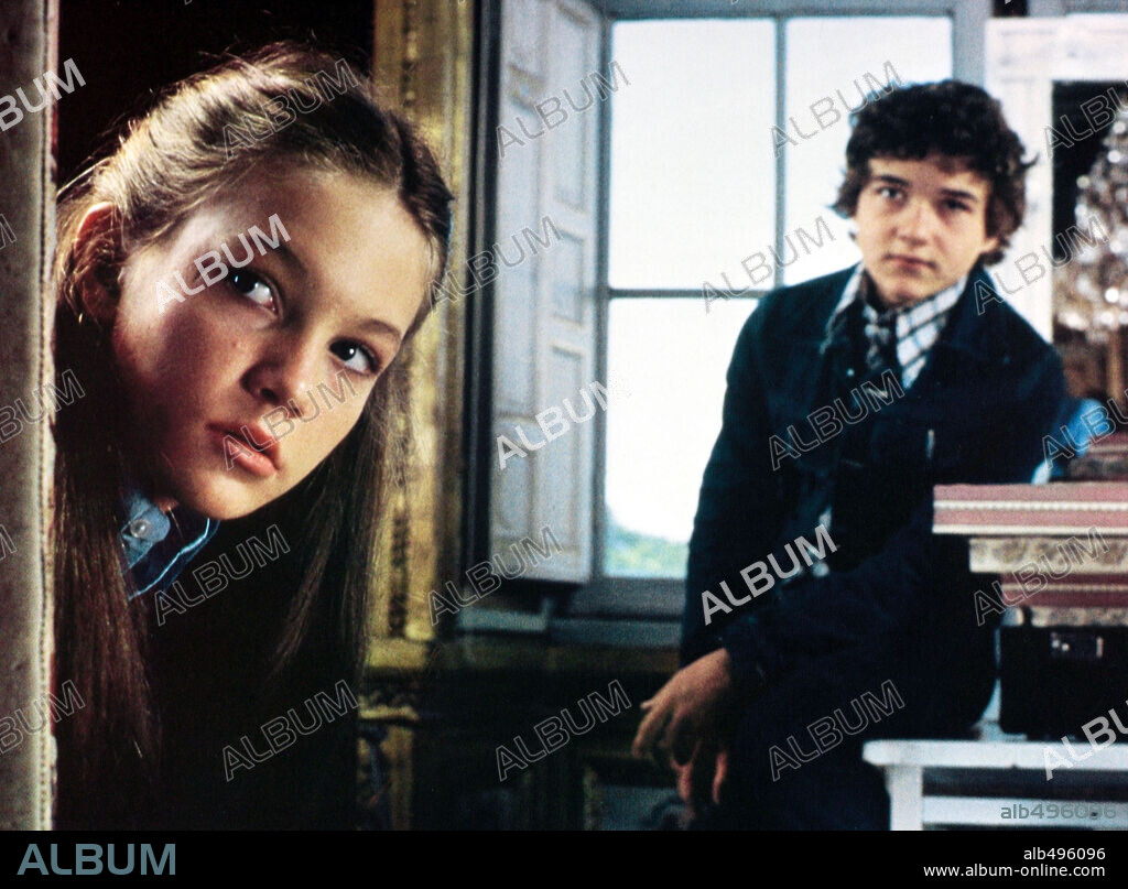 DIANE LANE and THELONIOUS BERNARD in A LITTLE ROMANCE, 1979, directed by GEORGE ROY HILL. Copyright WARNER BROS.