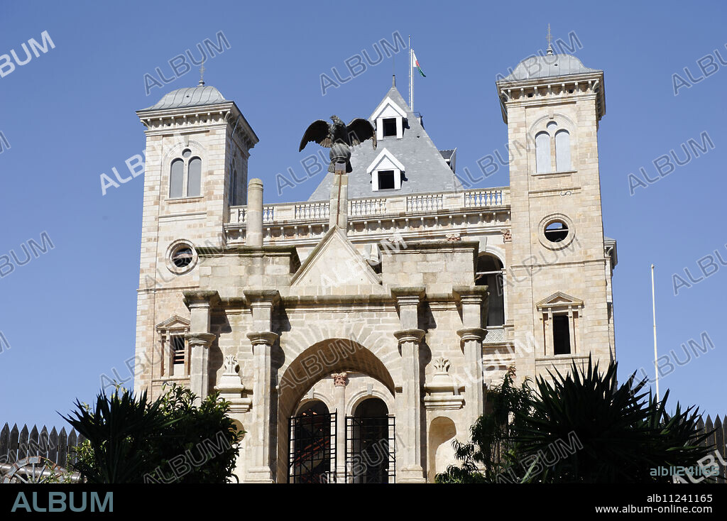 Queen's Palace, Rova of Antananarivo Upper City, Antananarivo city, Tananarive, Madagascar, Africa.