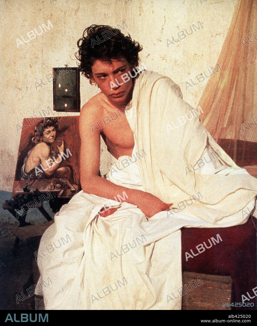 DEXTER FLETCHER in CARAVAGGIO, 1986, directed by DEREK JARMAN. Copyright BFI/CHANNEL 4/WARD-JACKSON.