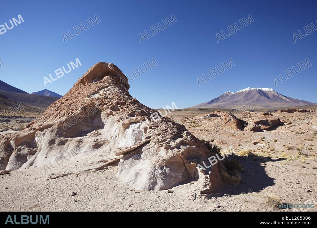 Landscape of Altiplano, Potosi Department, Bolivia, South America.