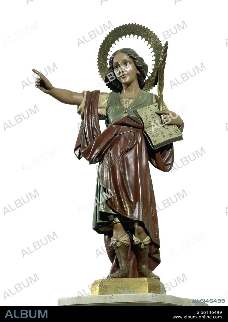 ESCULTURA DE SAN PANCRACIO.