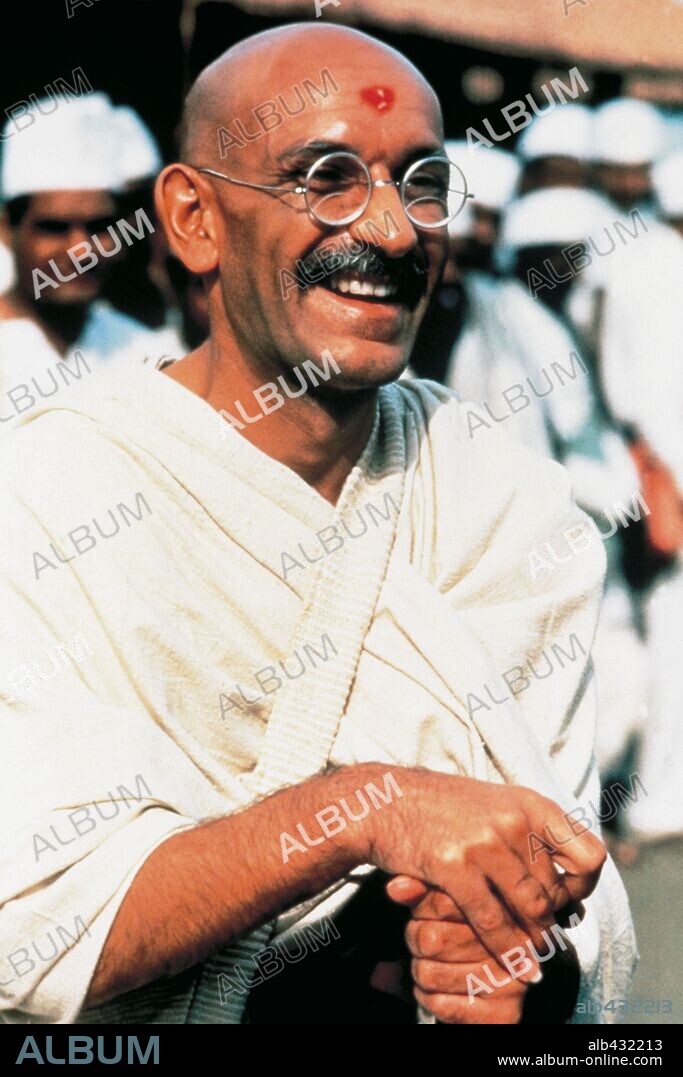 BEN KINGSLEY in GANDHI, 1982, unter der Regie von RICHARD ATTENBOROUGH. Copyright COLUMBIA PICTURES.