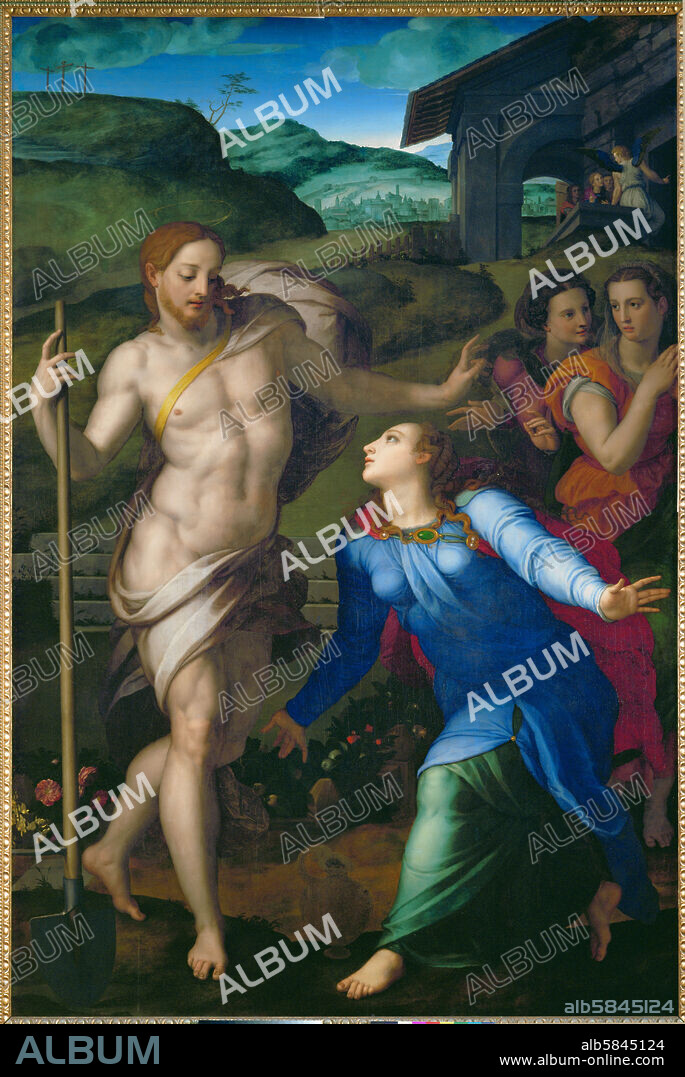 IL BRONZINO. Christ appears to Saint Magdalen (Noli me tangere) Wood, 289 x 194 cm INV. 130.