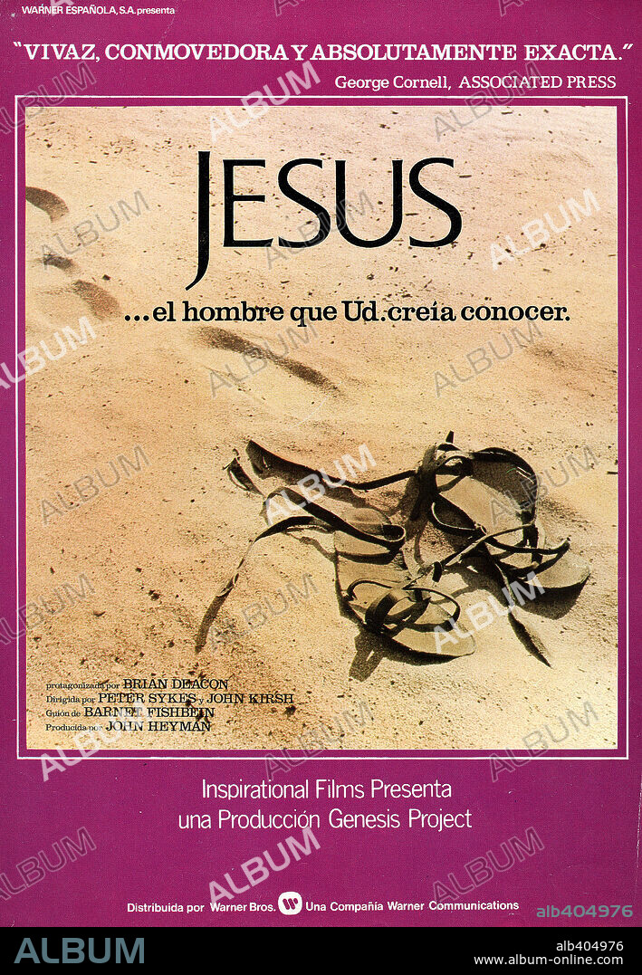 Poster de JESUS, 1979, dirigida por PETER SYKES.