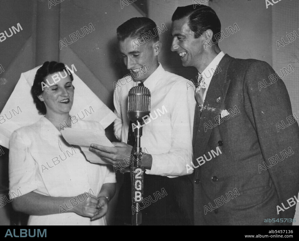 Chips Rafferty, Deceased - Australian Actor - Personality. April 11, 1949. (Photo by J. Tait; A. L. Frazer).