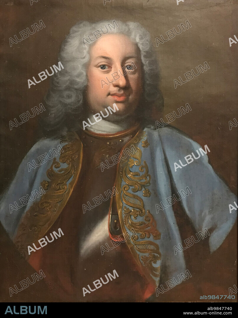 GEORG ENGELHARD SCHRODER. Maximilian, 1689-1753, Prince of Hesse-Kassel, 18th century.