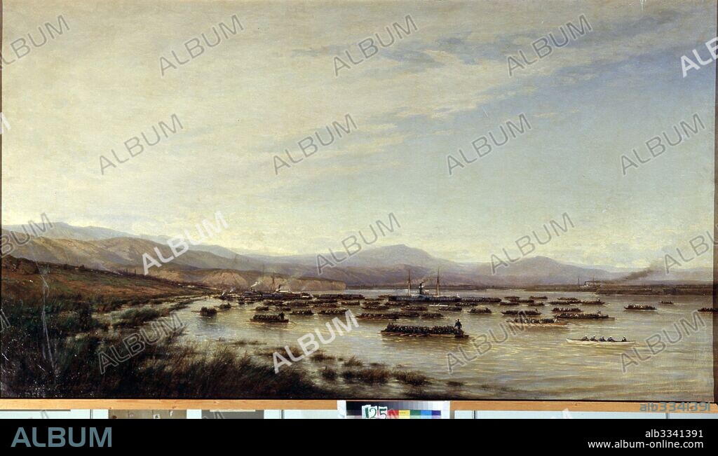 ALEXEI PETROVICH BOGOLYUBOV. Russian Army crossed the Danube in June 1877.