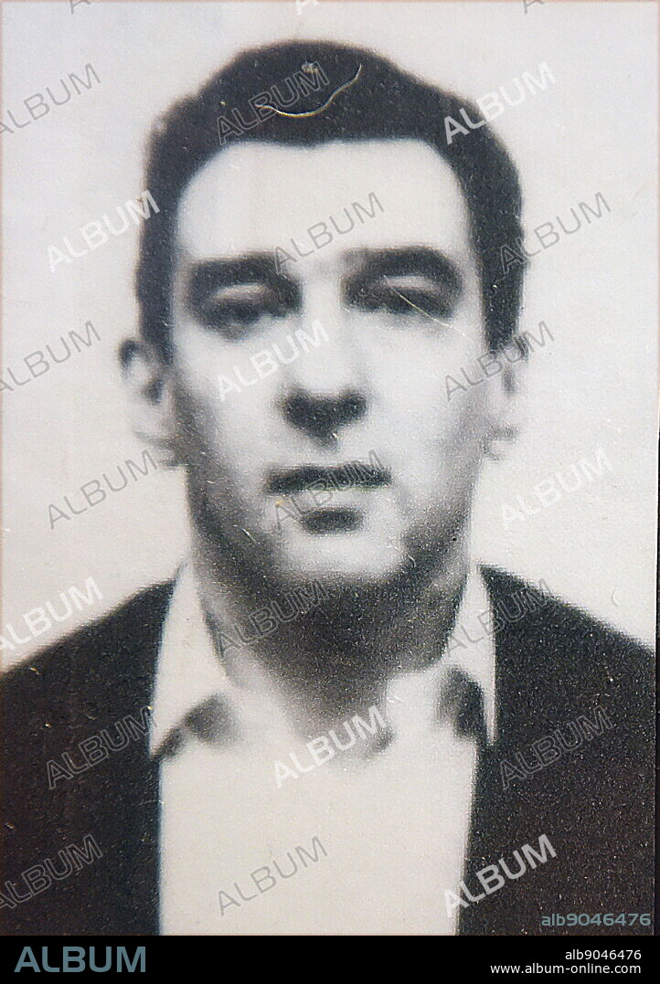 Reginald 'Reggie' Kray (1933 - 2000), one of twin brothers, who were English criminals, the foremost perpetrators of organised crime in the East End of London from the late 1950s to 1967. With their gang, known as the Firm, the Krays were involved in murder, armed robbery, arson, protection rackets and assaults.