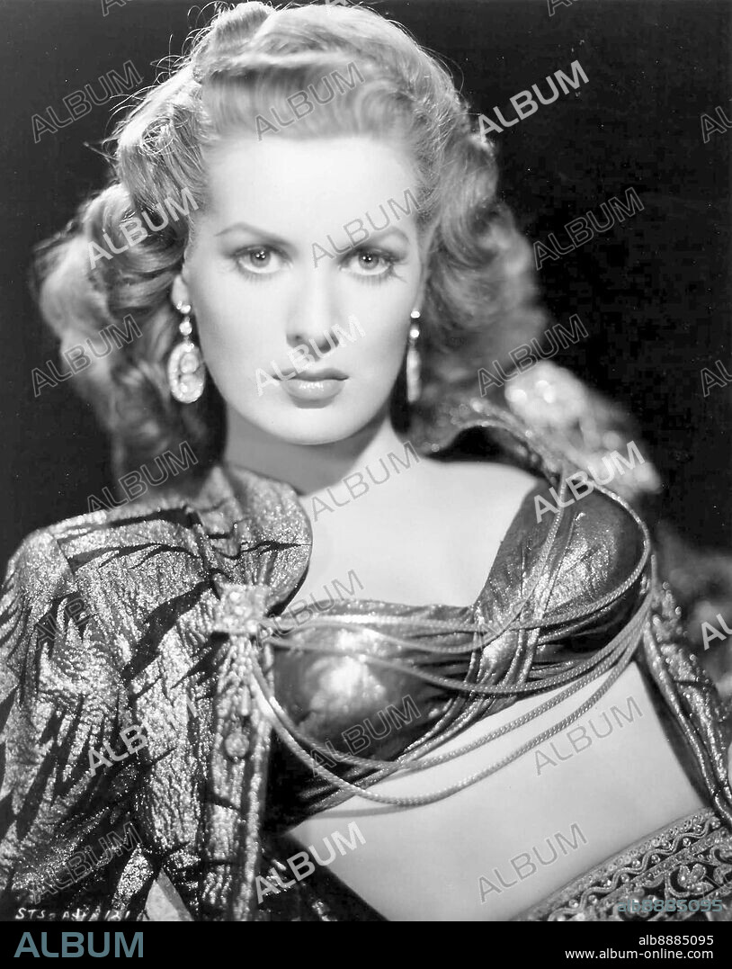 MAUREEN O'HARA in SINBAD, THE SAILOR, 1947, directed by RICHARD WALLACE. Copyright RKO.