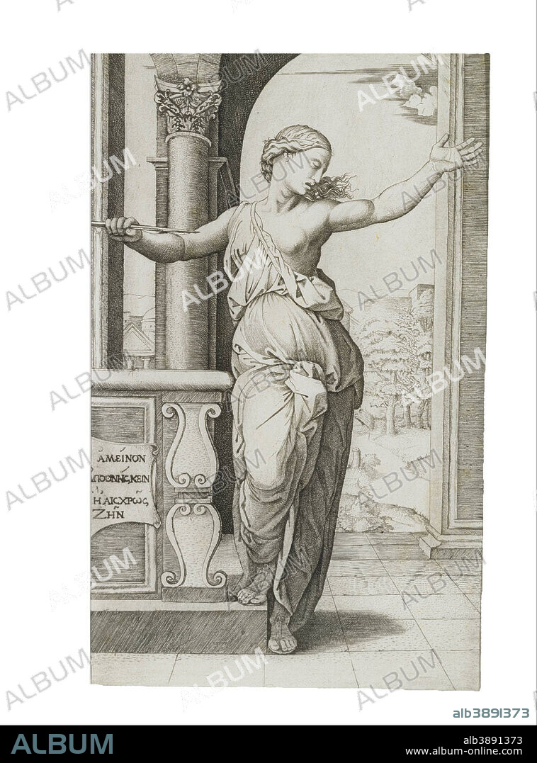 AMAND-DURAND. Lucretia. Date/Period: 1841/1905. Heliogravure. Width: 13.3 cm. Height: 22.4 cm (sheet).