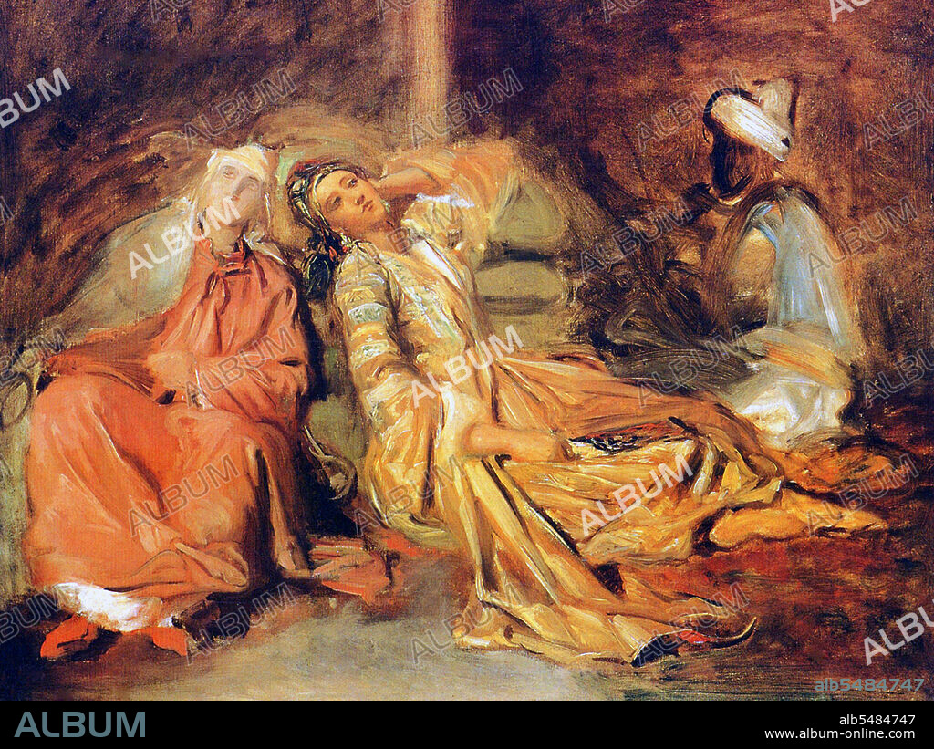 A 'harem' is not a bordello, seraglio or brothel, but refers to the women's quarters, usually in a polygynous household, which are forbidden to men. It originated in the Near East and is typically associated in the Western world with the Ottoman Empire. Female seclusion in Islam is emphasized to the extent that any unlawful breaking into that privacy is haram ie, 'forbidden'. A Muslim harem does not necessarily consist solely of women with whom the head of the household has sexual relations (wives and concubines), but also their young offspring, other female relatives or odalisques, which are the concubines' servants. The harem may either be a palatial complex, as in Romantic tales, in which case it includes staff (women and eunuchs), or simply their quarters, in the Ottoman tradition separated from the men's selamlik. A hammam is a common bath house.