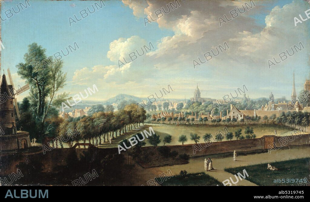 NICOLAS-JEAN-BAPTISTE RAGUENET. L'Enclos des Chartreux, rue d'Enfer.