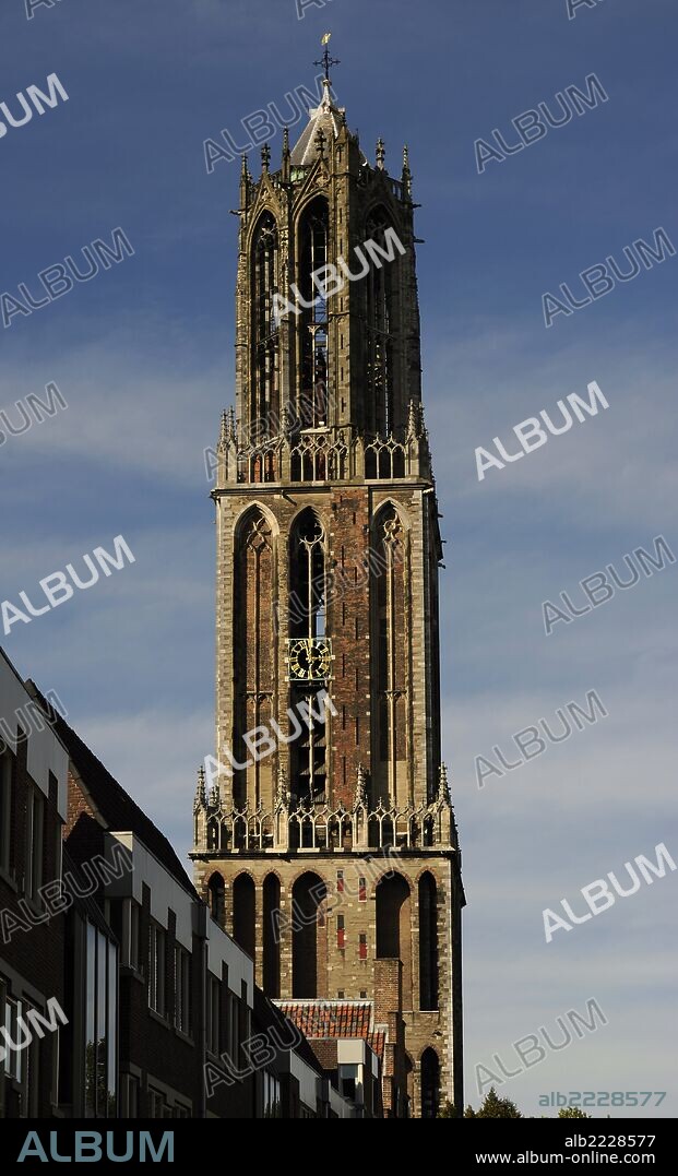 Netherlands. Utrecht. St. Martin's Cathedral. Dom Tower (1321-1382). Gothic style.