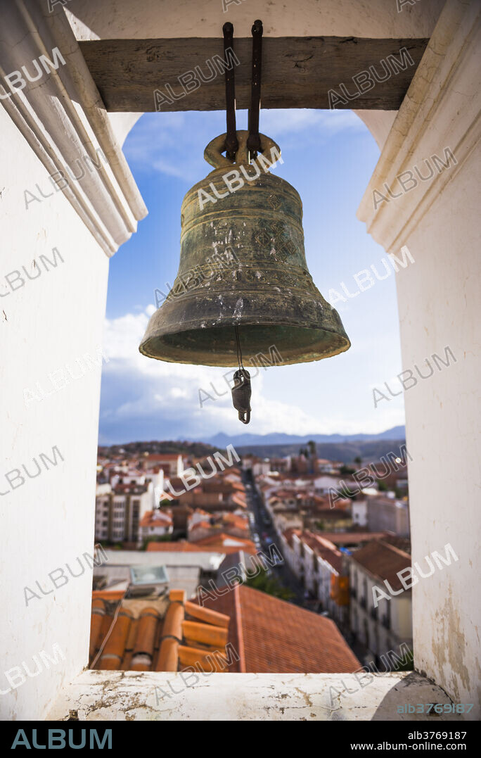 Iglesia Nuestra Senora de La Merced (Church of Our Lady of Mercy), Historic City of Sucre, UNESCO World Heritage Site, Bolivia, South America.