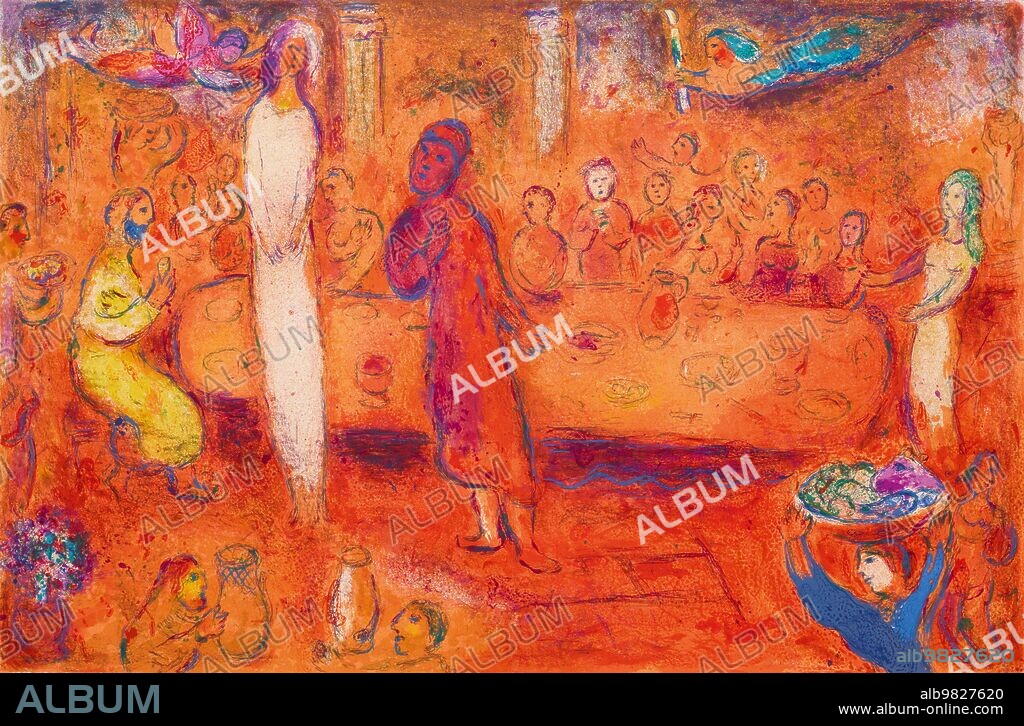 MARC CHAGALL. Daphnis and Chloé.