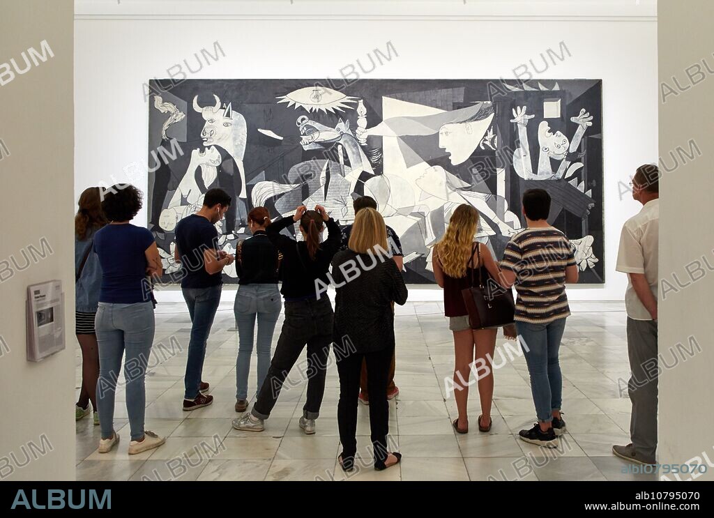 Guernica, 1937, Pablo Picasso, Museo Nacional Centro de Arte Reina Sofia, Madrid, Spain, Europe.