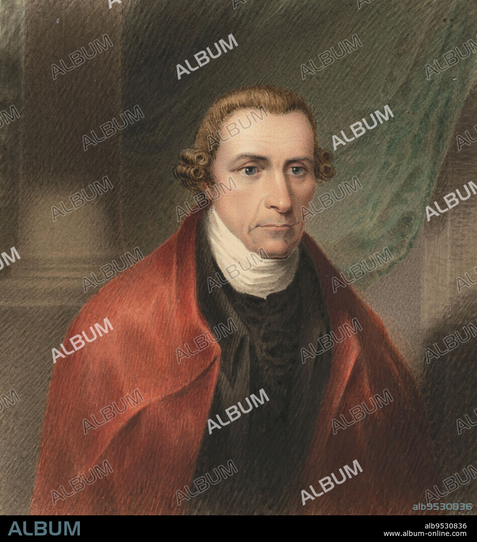 JAMES BARTON LONGACRE y LAWRENCE SULLY (copia). Patrick Henry. Date: c. 1835. Watercolor on illustration board.