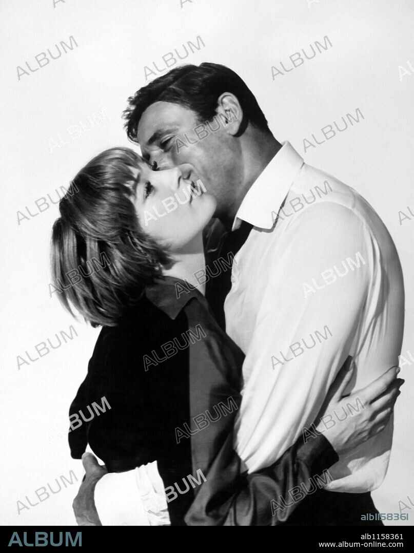 SHIRLEY MACLAINE und YVES MONTAND in MY GEISHA, 1962, unter der Regie von JACK CARDIFF. Copyright PARAMOUNT PICTURES.
