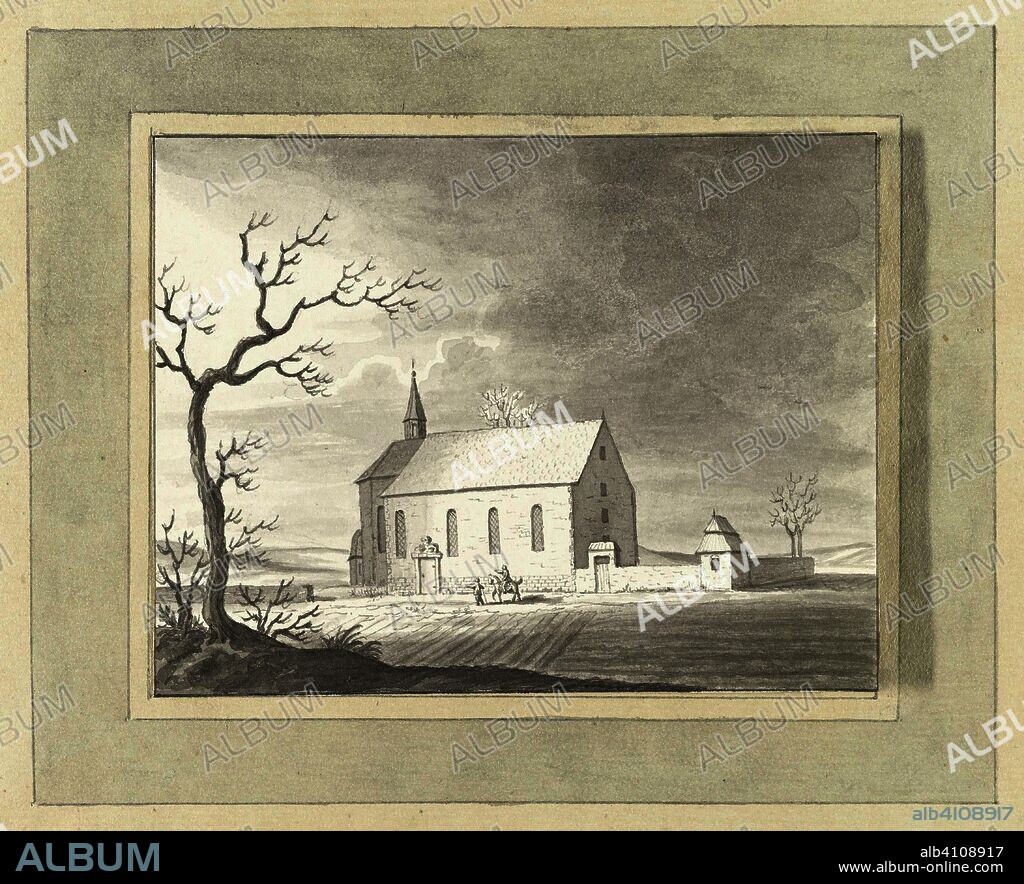 Chapel outside Zillinge near W?rzburg. Draughtsman: Ernst Willem Jan Bagelaar. Dating: 1800. Measurements: h 85 mm × w 110 mm.